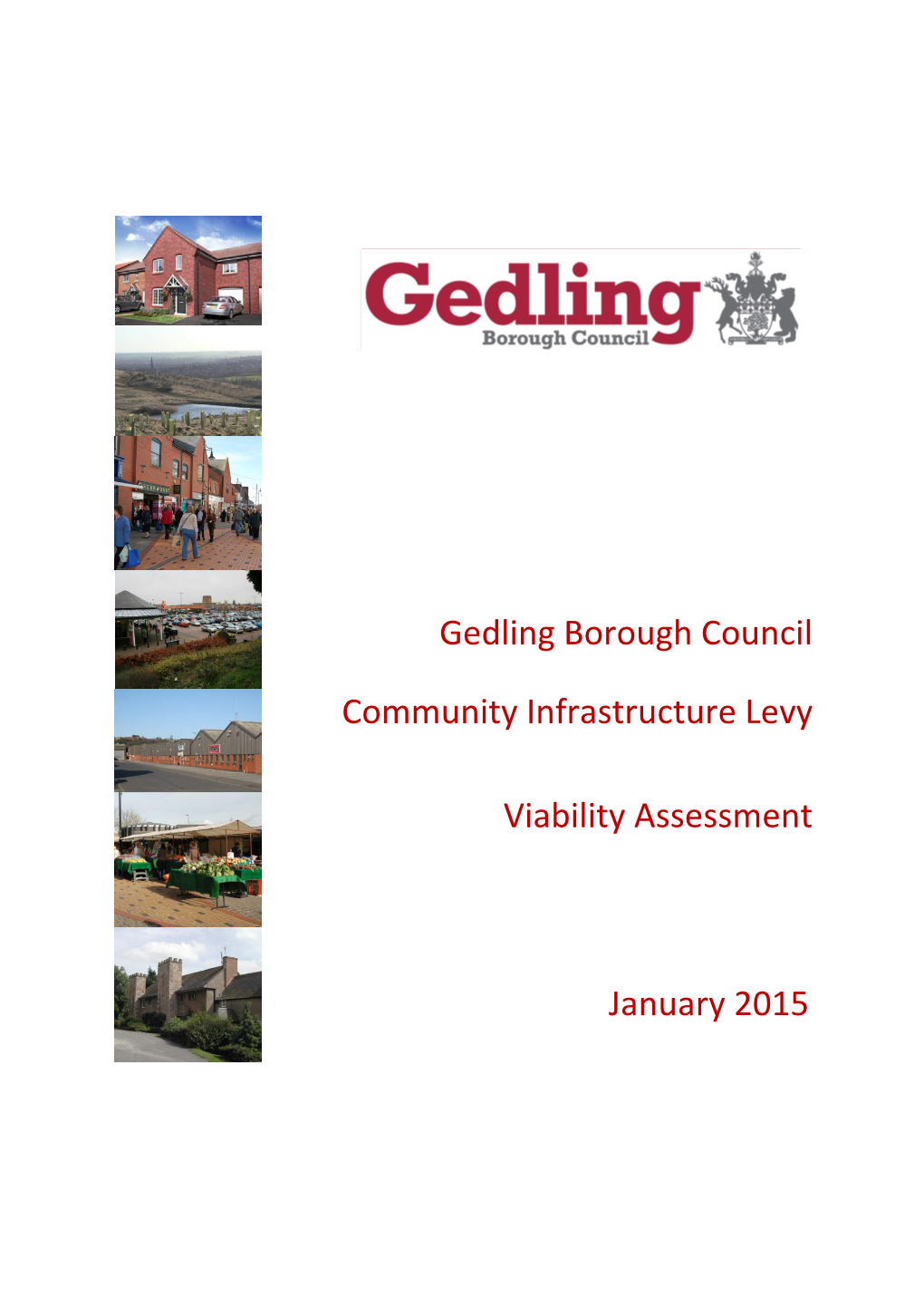 Gedling Borough Council Community Infrastructure Levy Viability