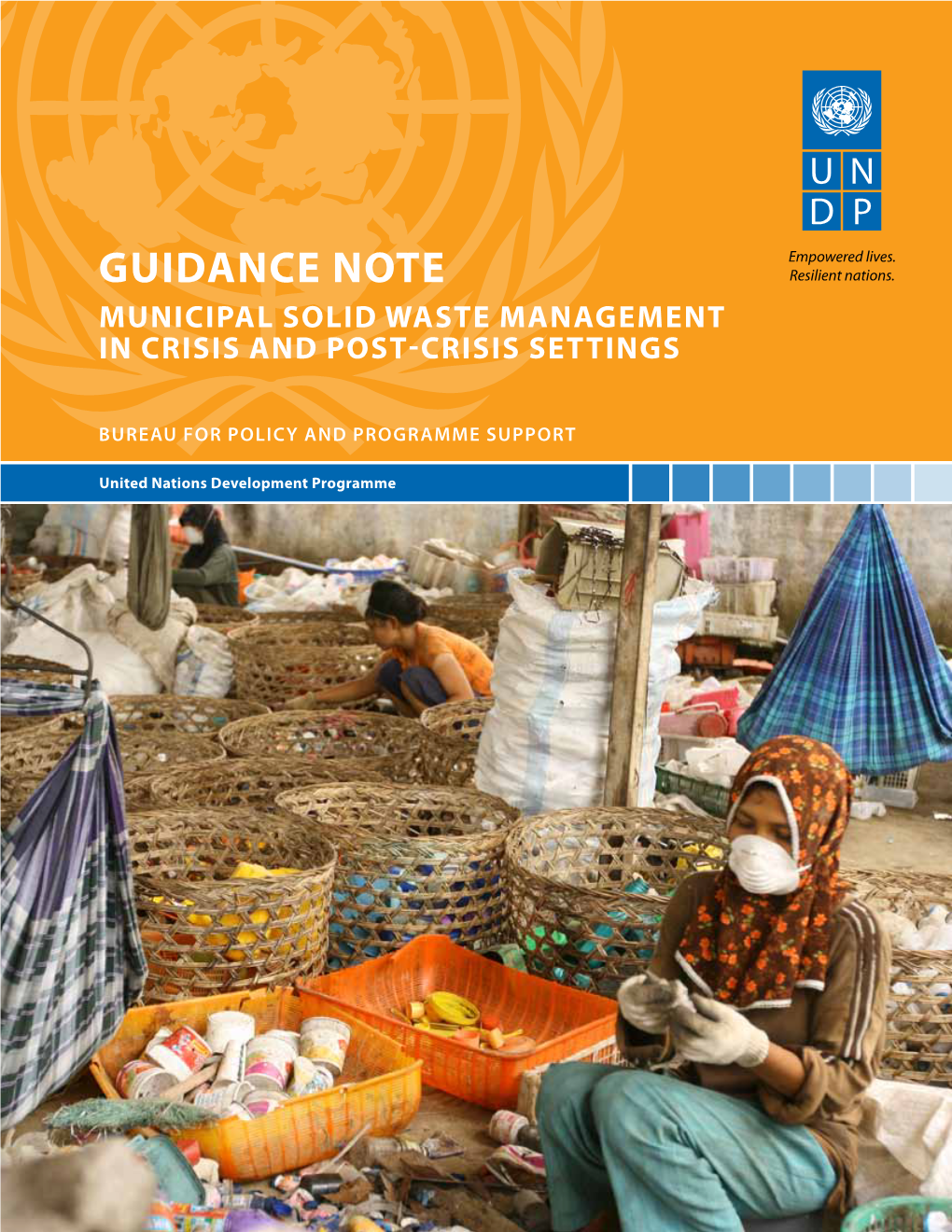 UNDP, Guidance Note on Municipal Solid Waste Management