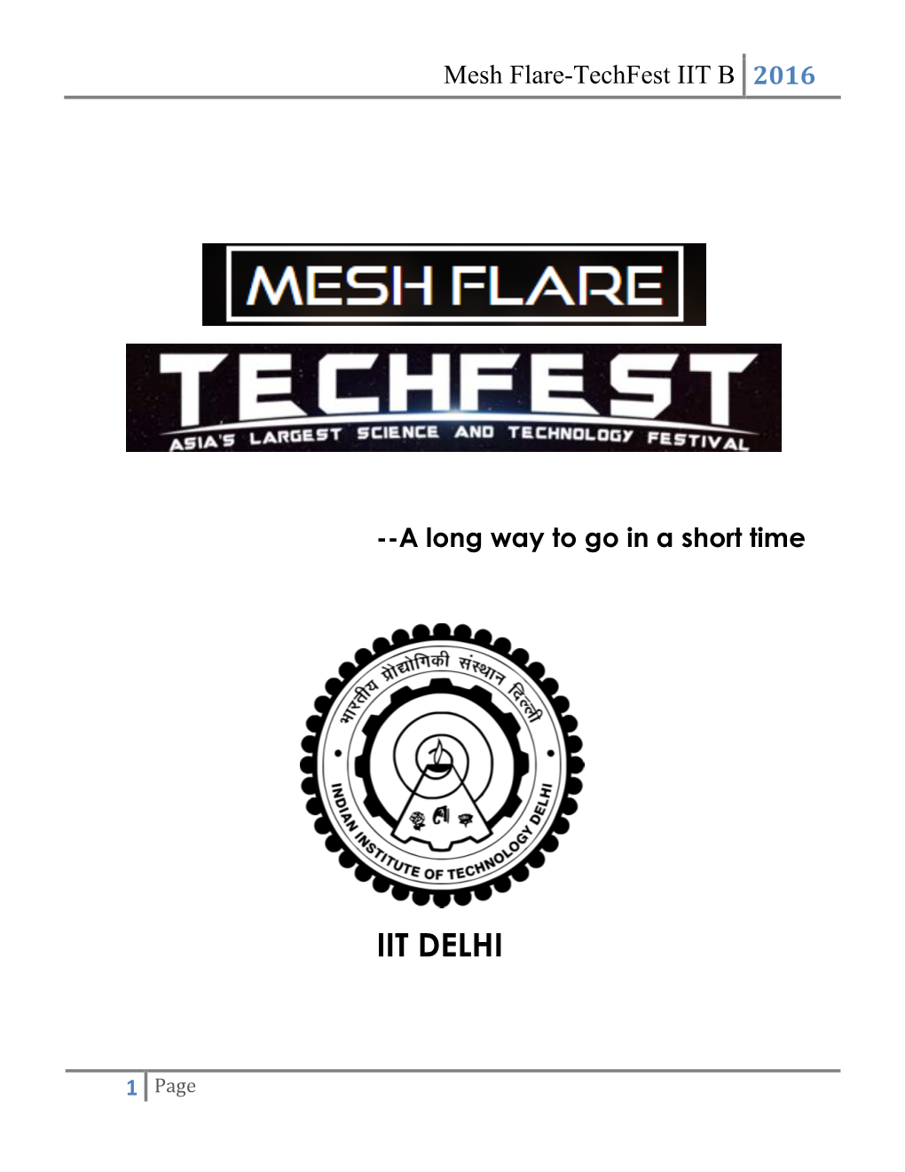 Mesh Flare-Techfest IIT B 2016