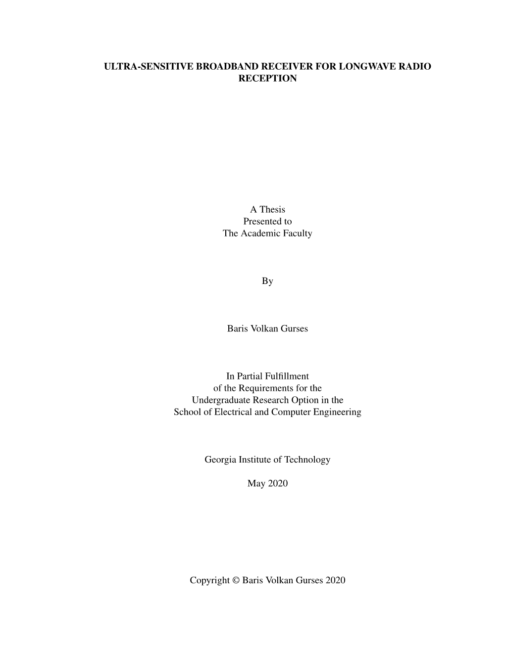 Ultra-Sensitive Broadband Receiver for Longwave Radio Reception