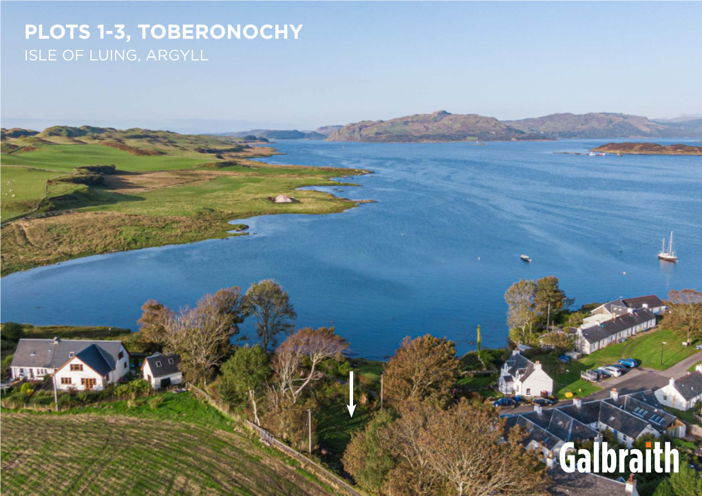 Plots 1-3, Toberonochy, Isle of Luing, Argyll