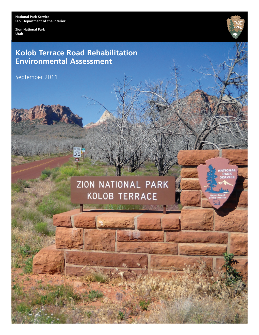 Kolob Terrace Road Rehabilitation Environmental Assessment