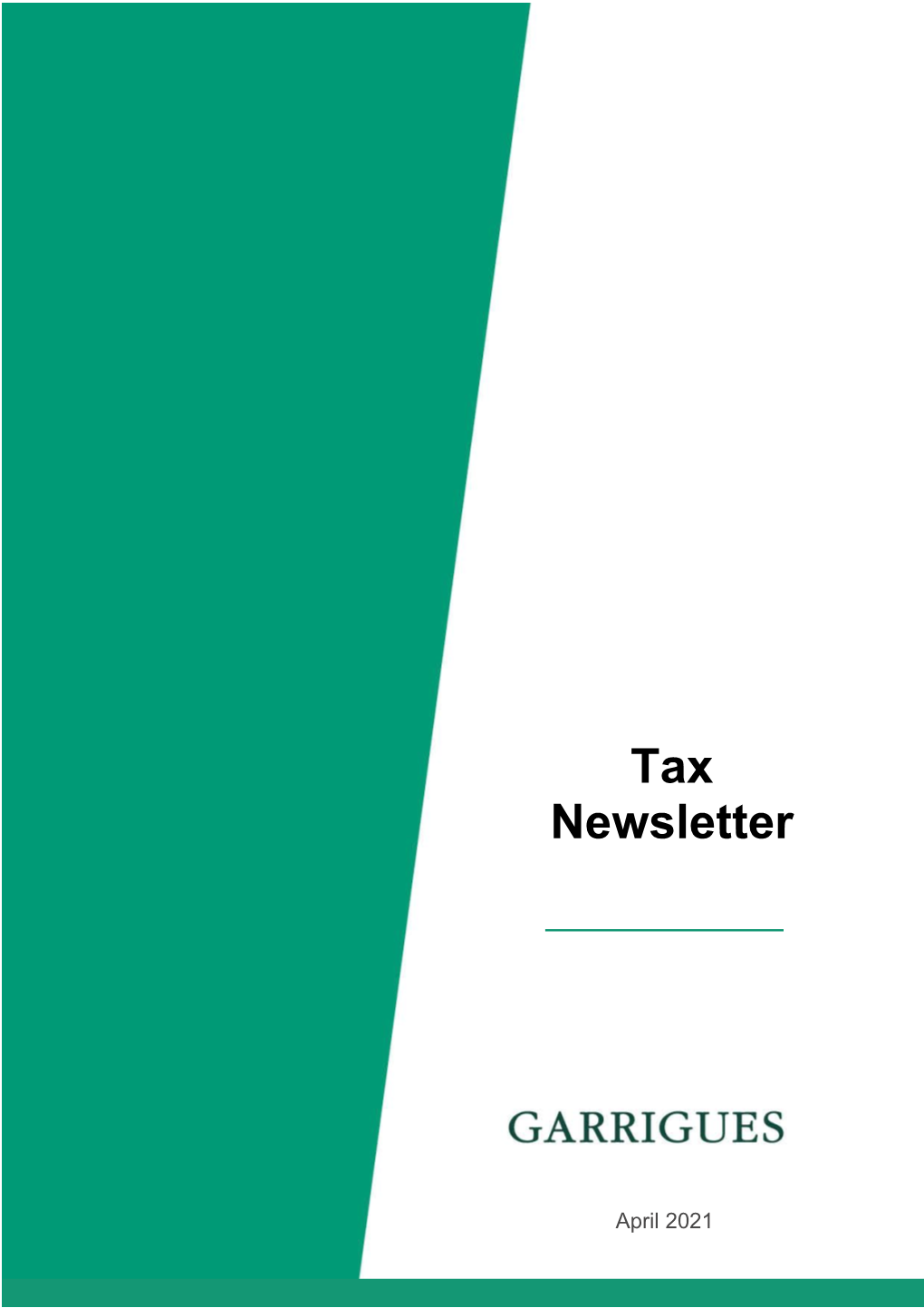 Tax Newsletter