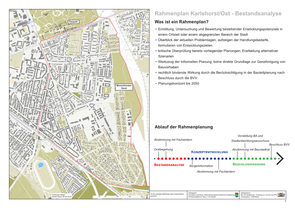 Rahmenplan Karlshorst/Ost