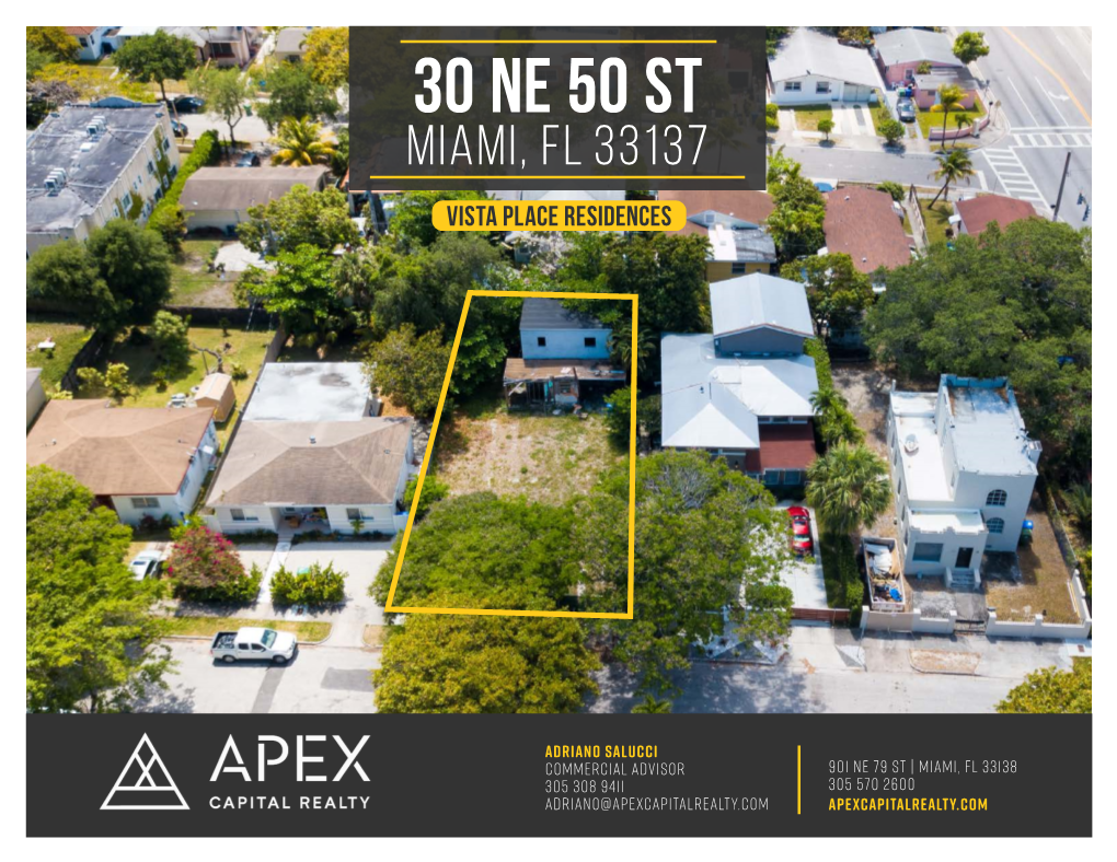 30 Ne 50 St Miami, Fl 33137 Vista Place Residences