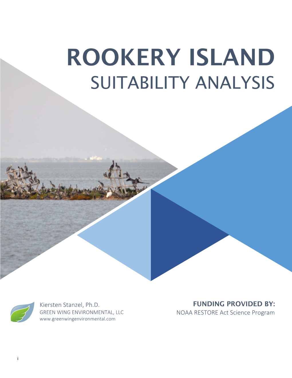 Suitability Analysis of Rookery Islands