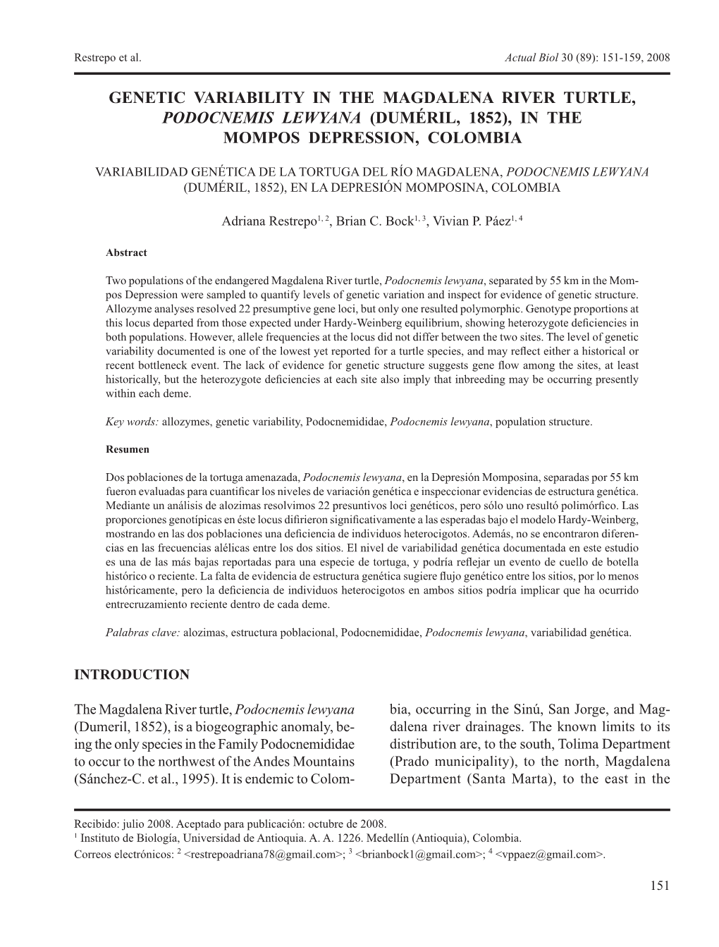 Actualidades Biologicas 30 2009.Indd