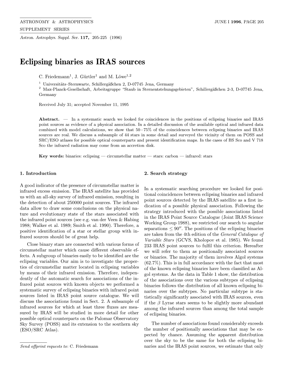 Eclipsing Binaries As IRAS Sources