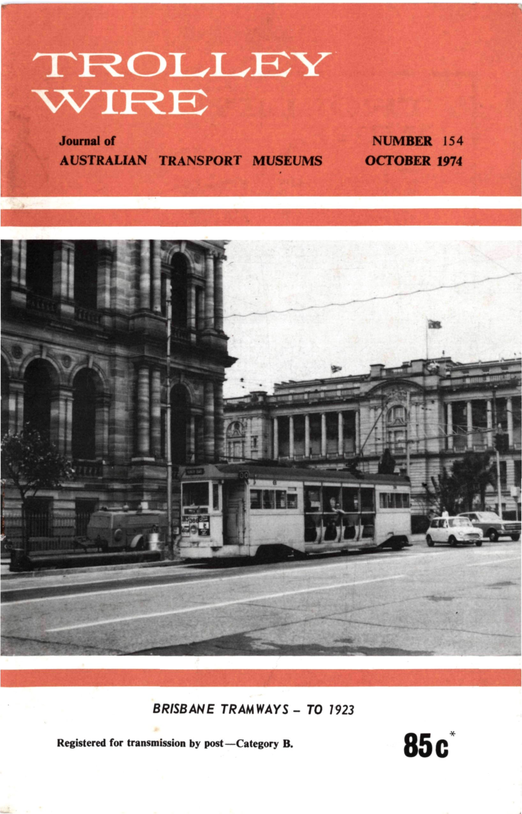 Journal of AUSTRALIAN TRANSPORT MUSEUMS NUMBER