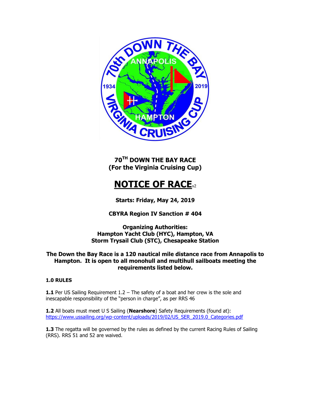 NOTICE of Racev2