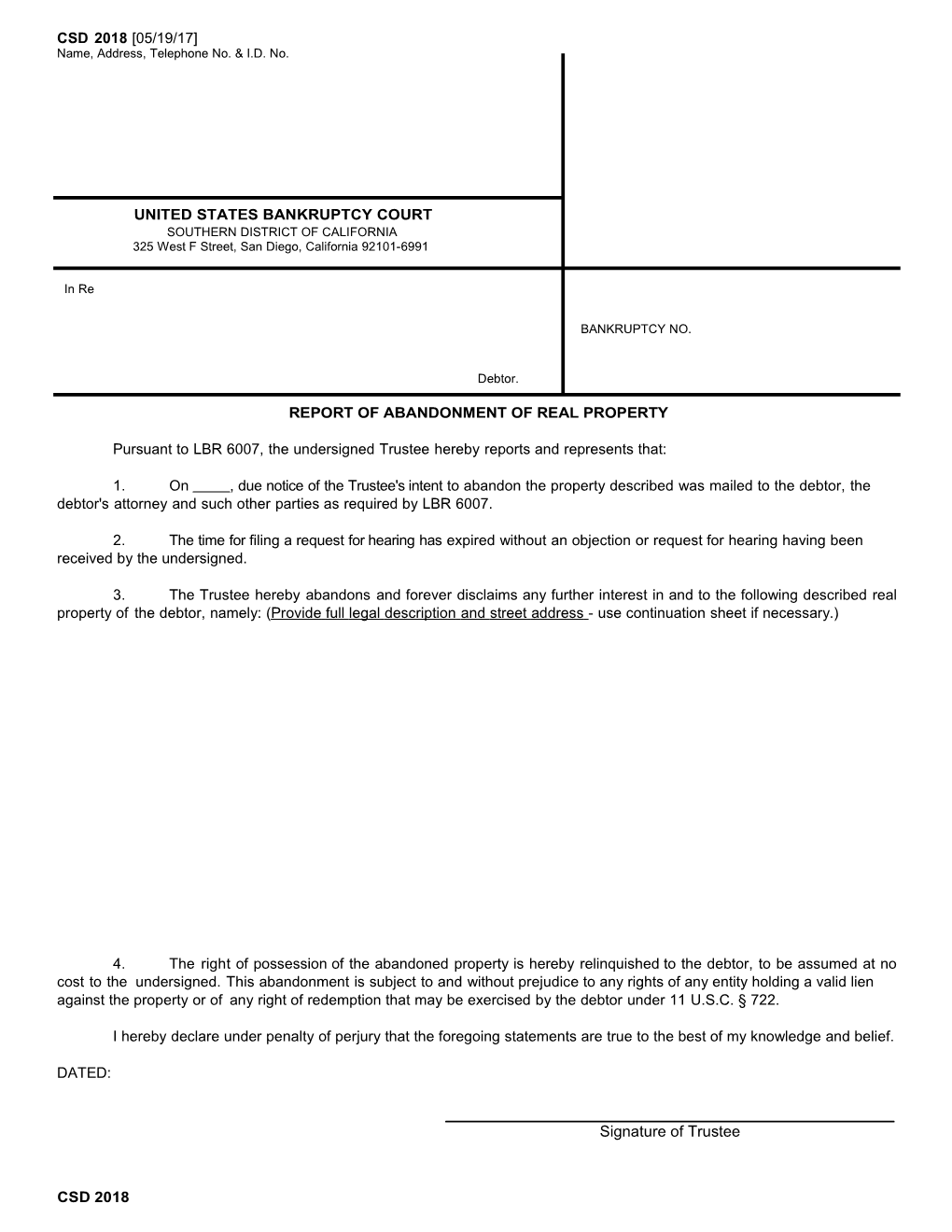 United States Bankruptcy Court s7