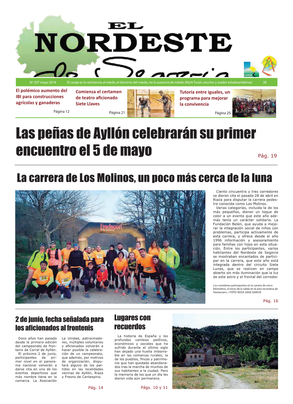 Las Peñas De Ayllón Celebrarán Su Primer Encuentro El 5 De Mayo