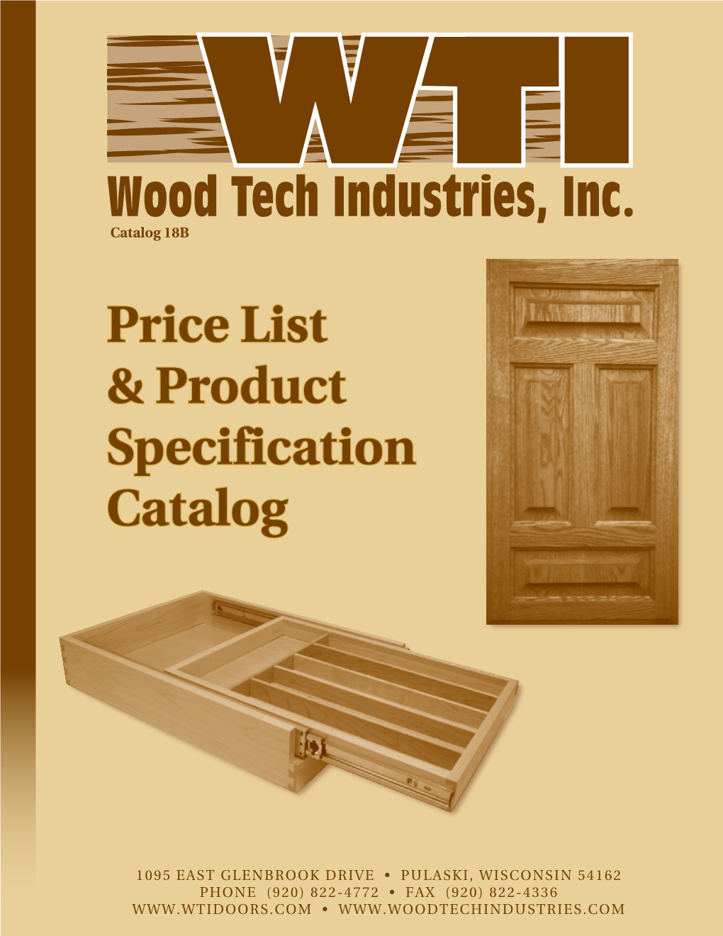 Wood Tech Industries, Inc. Catalog 18B