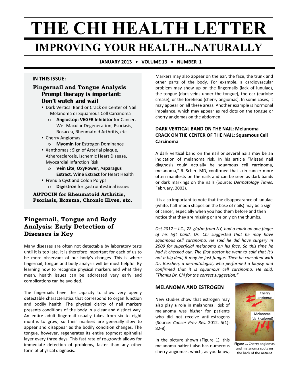 The Chi Health Letter 5