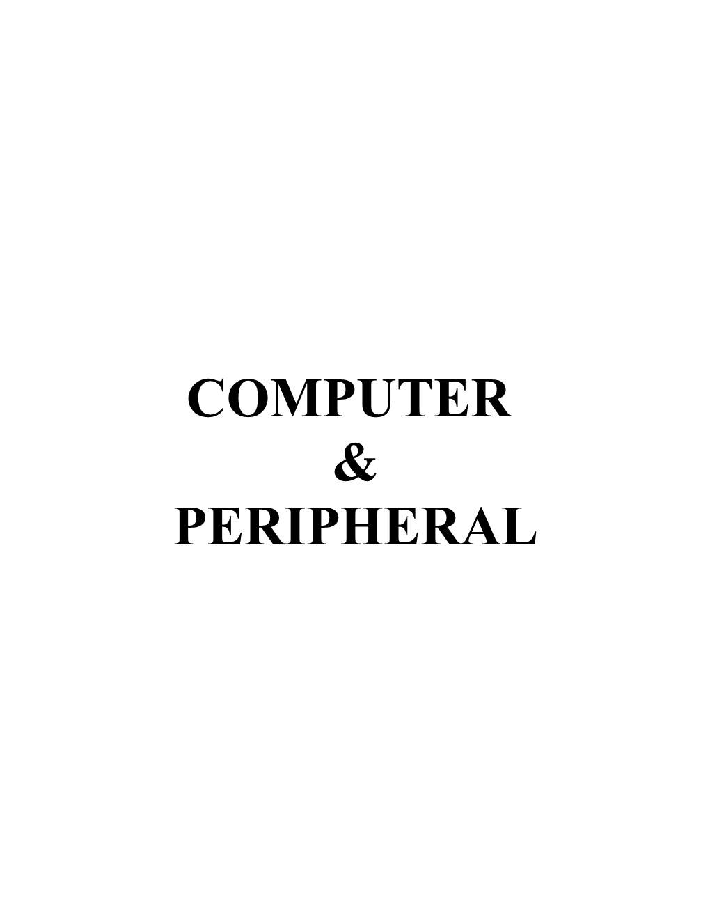 Computer Peripheral.Pdf