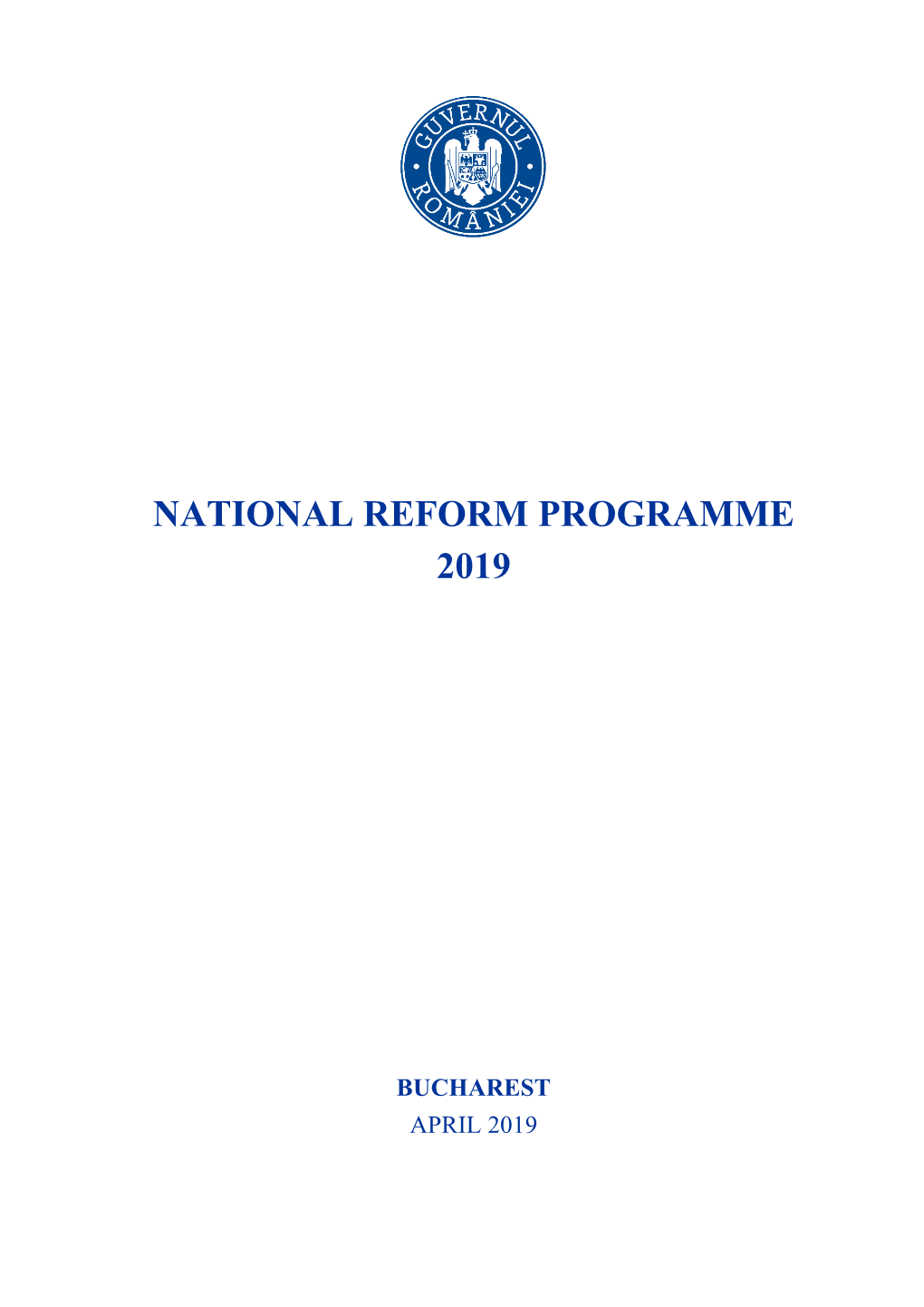 Romania National Reform Programme 2019