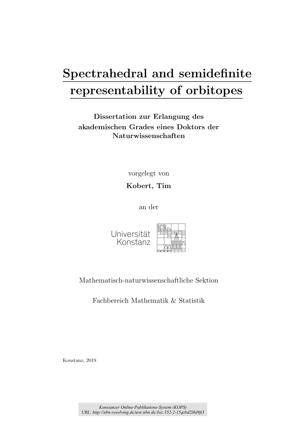 Spectrahedral and Semidefinite Representability of Orbitopes