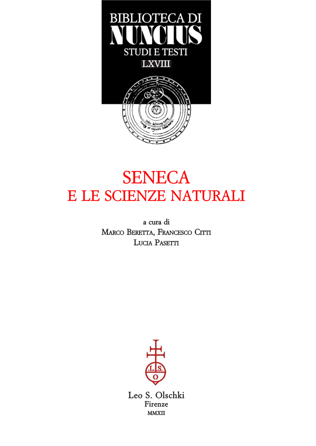 Seneca E Le Scienze Naturali