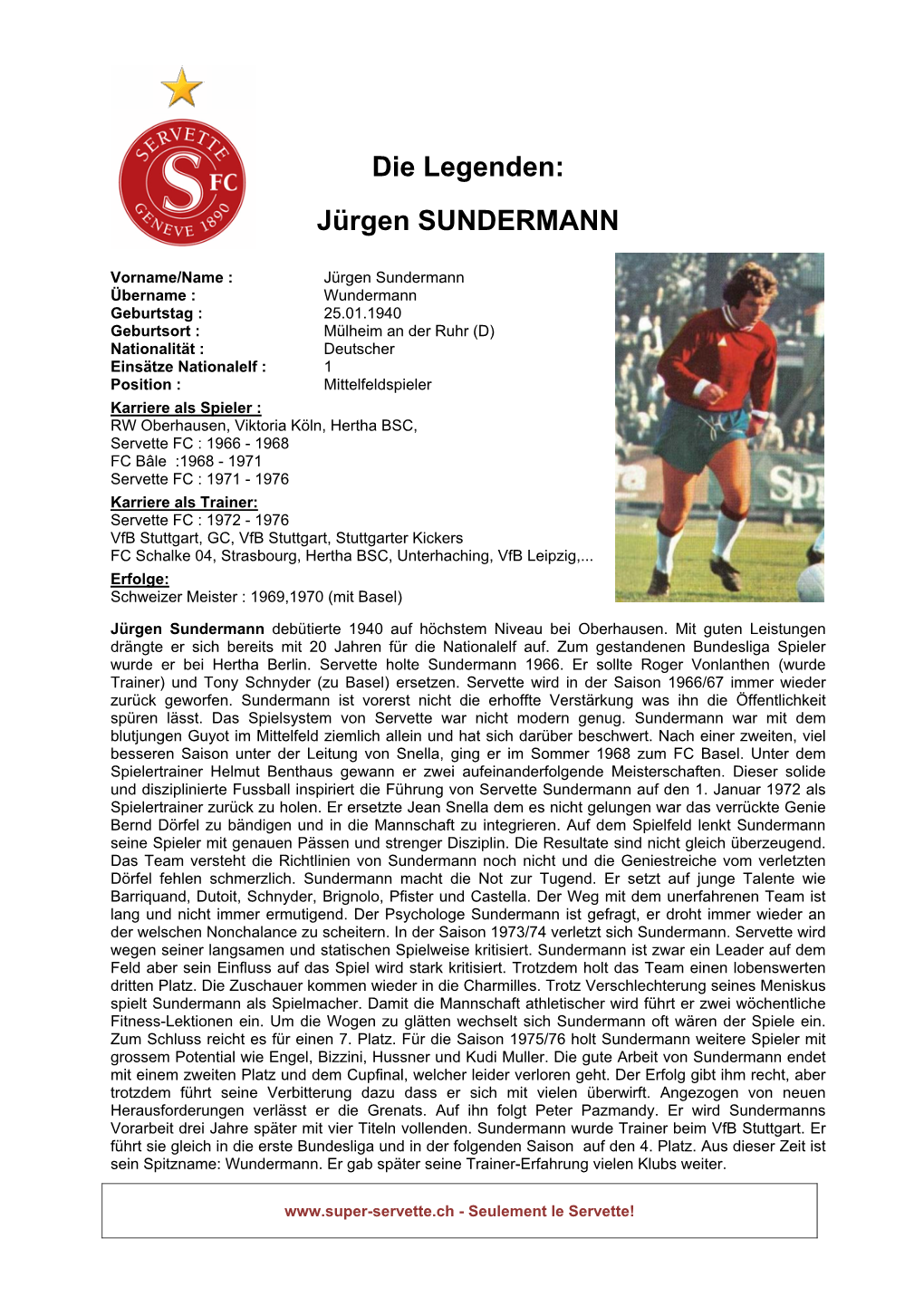 Jürgen SUNDERMANN