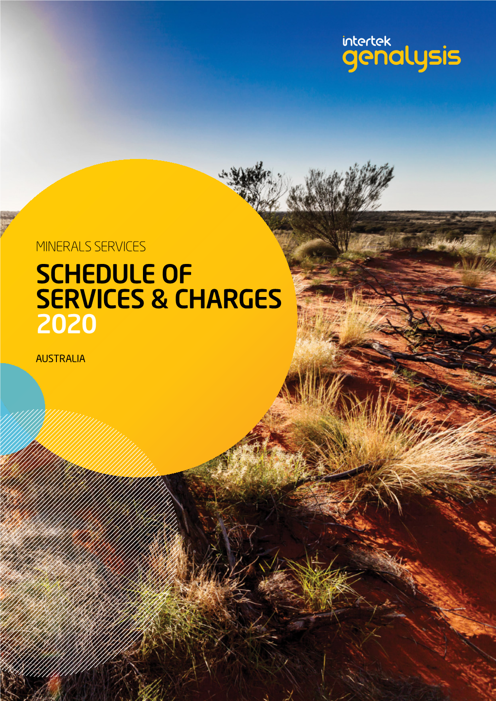Schedule of Services & Charges 2020