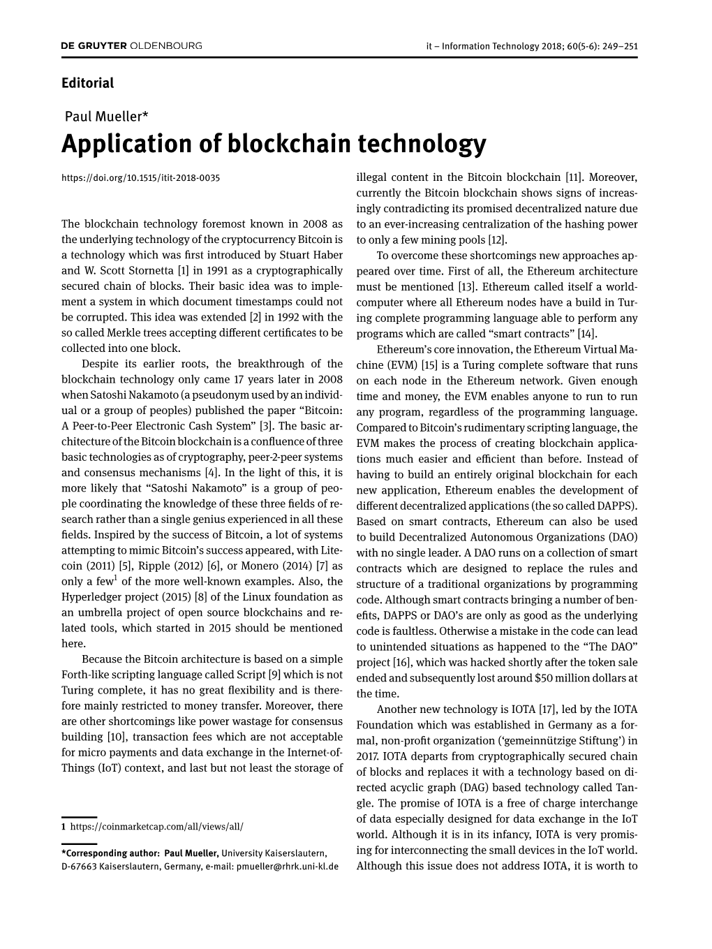 Application of Blockchain Technology Illegal Content in the Bitcoin Blockchain [11]