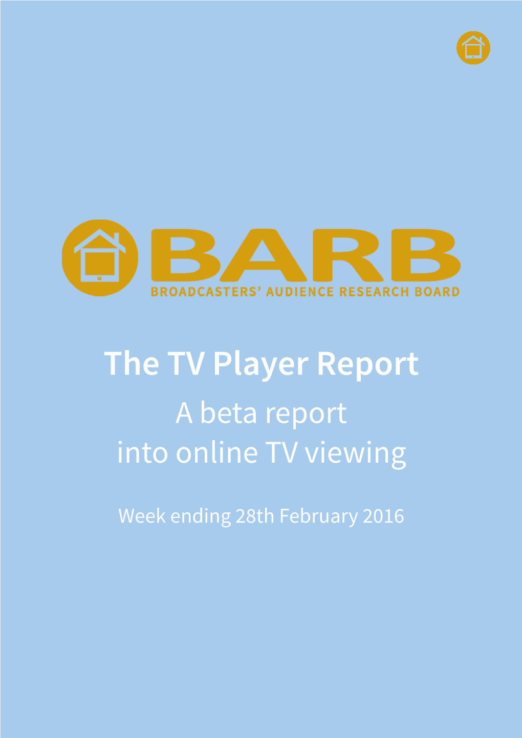 The TV Player Report a Beta Report Into Online TV Viewing