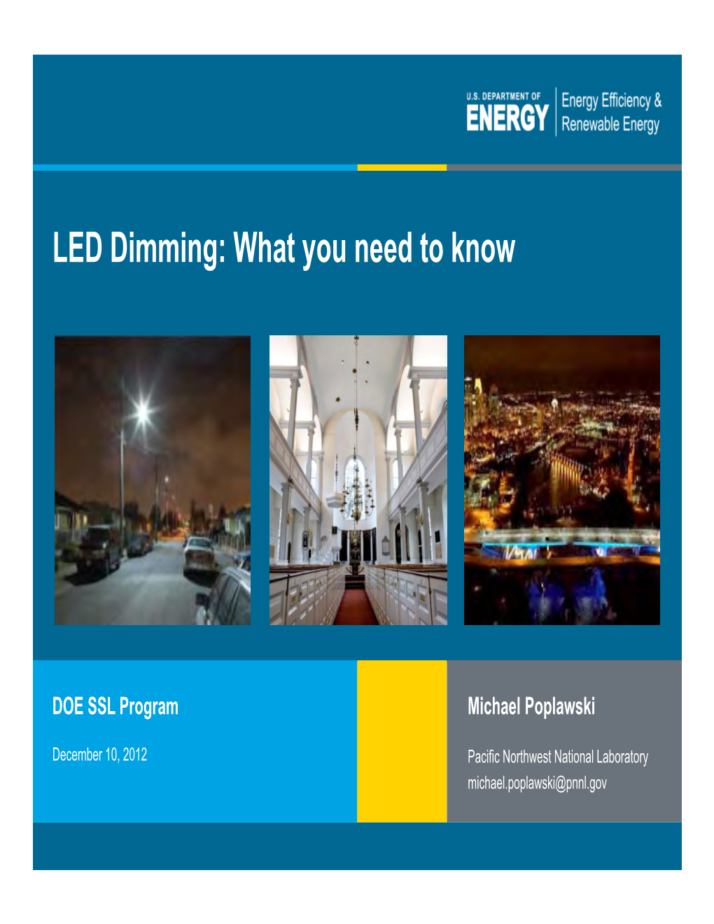 LED Dimming: What You Need to Know