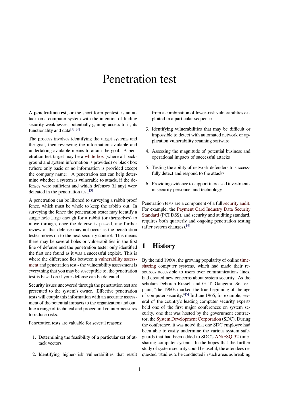 Penetration Test