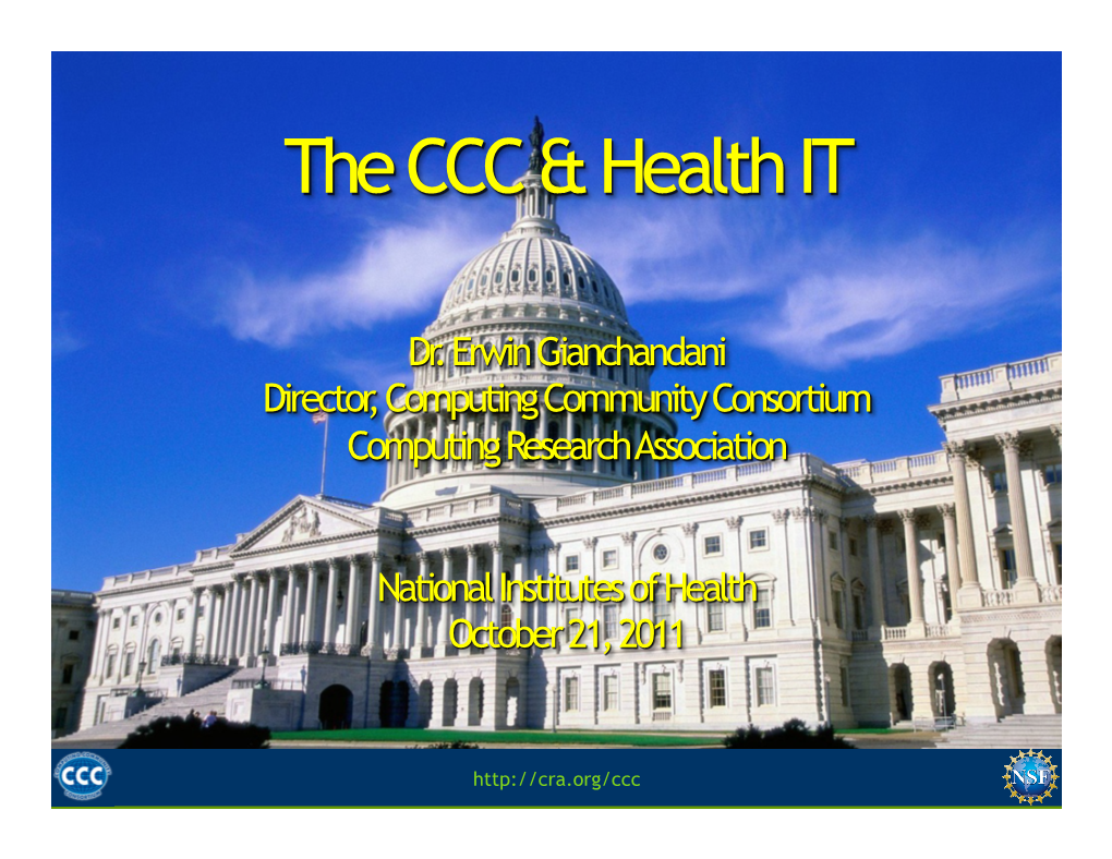 The CCC and Health