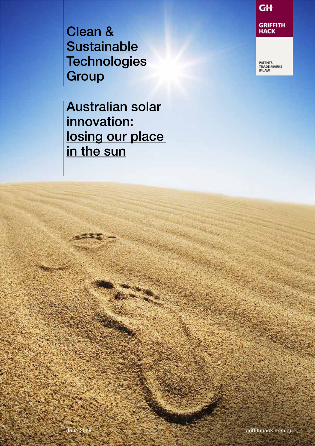 Clean & Sustainable Technologies Group Australian Solar Innovation