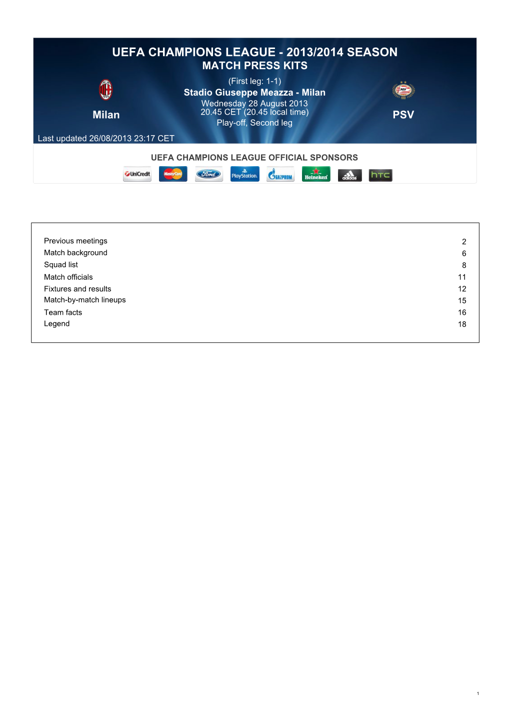 Uefa Champions League