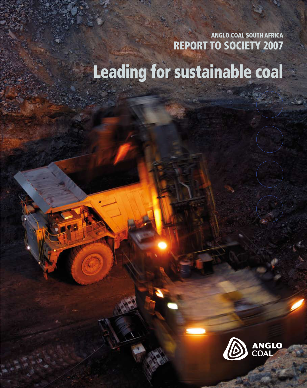 Leading for Sustainable Coal Table of Contents