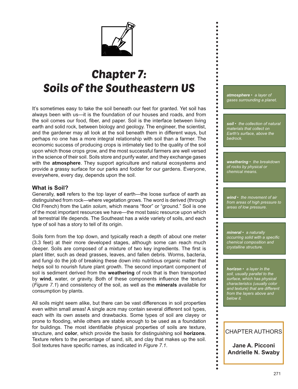 Soils of the Southeastern US Atmosphere • a Layer of Gases Surrounding a Planet