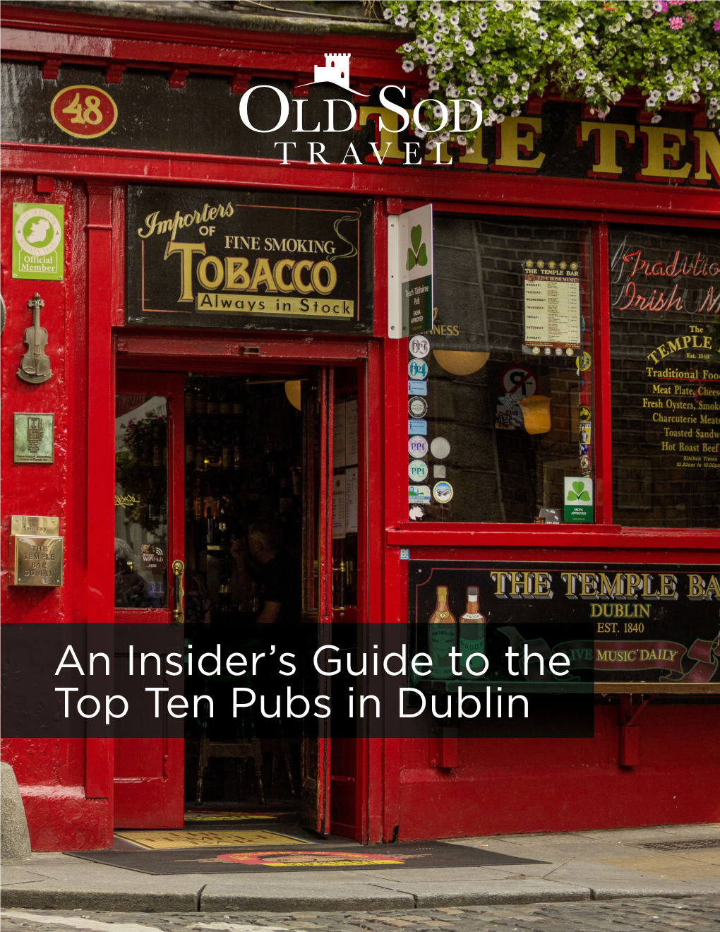 An Insider's Guide to the Top Ten Pubs in Dublin