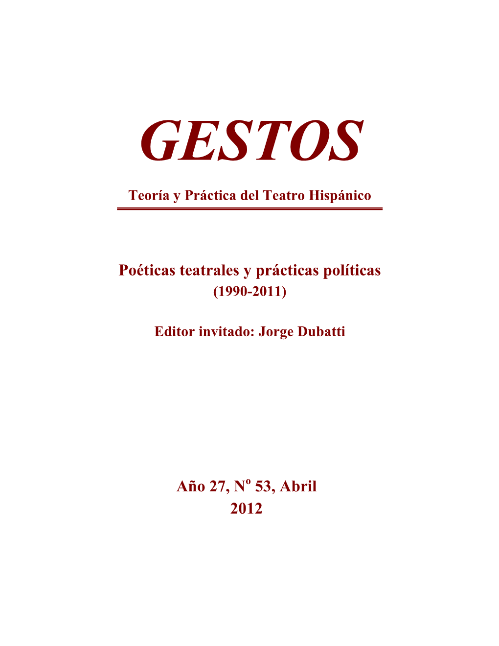 Documento Gestos