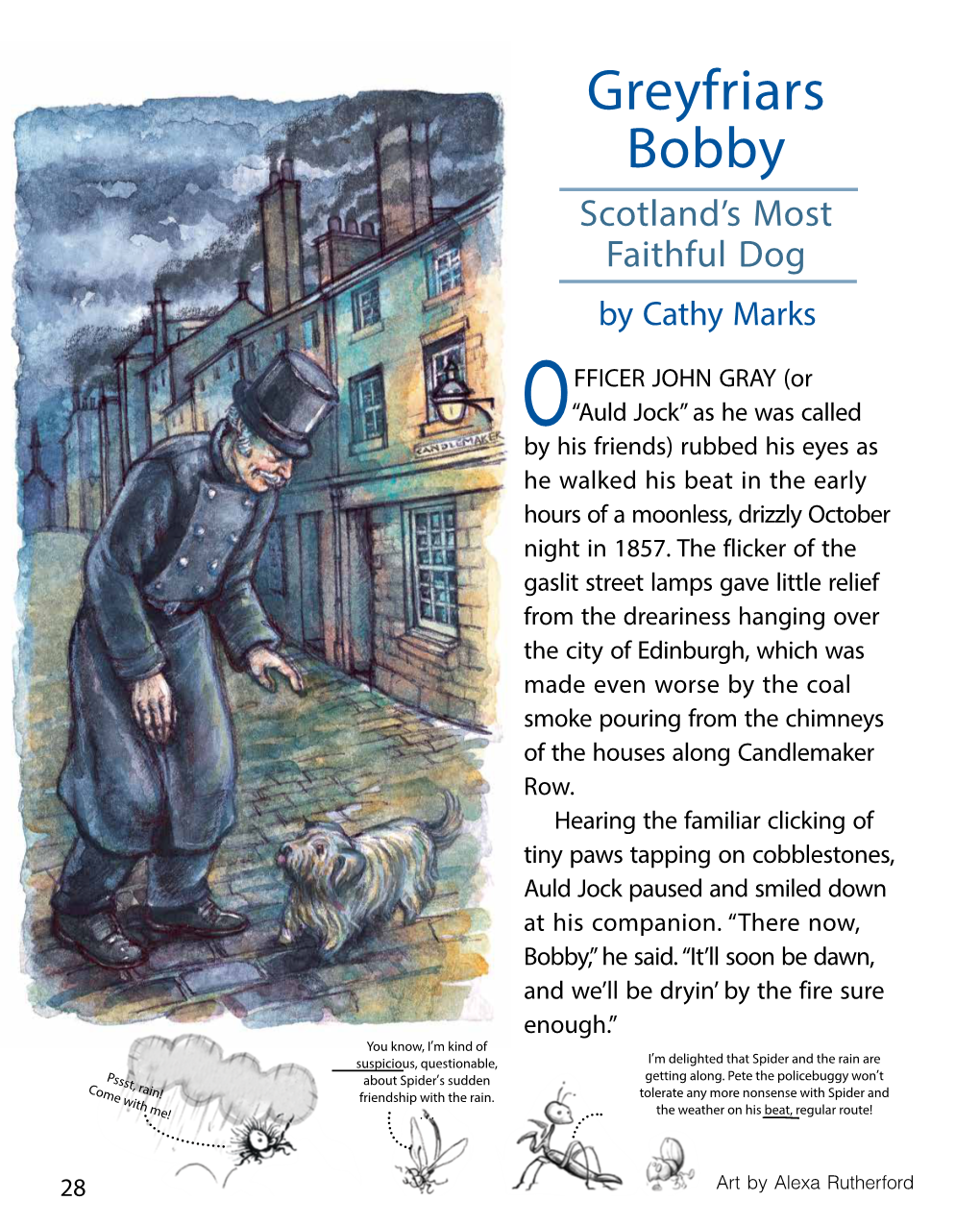 Greyfriars Bobby Scotland’S Most Faithful Dog by Cathy Marks