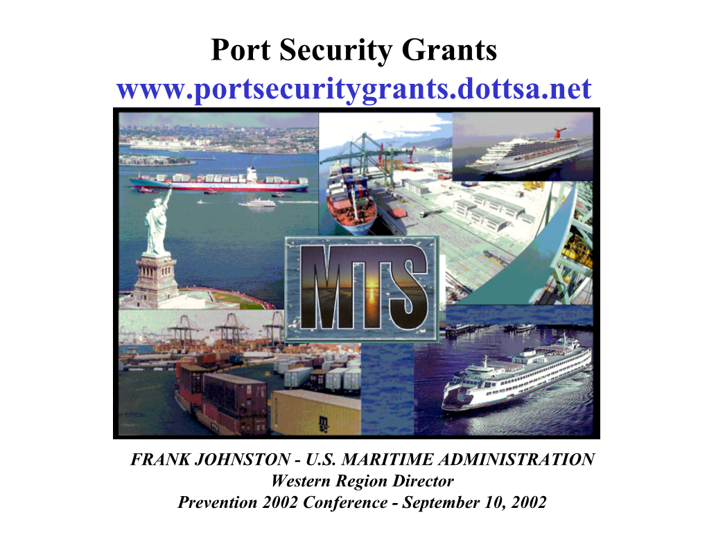 Port Security Grants