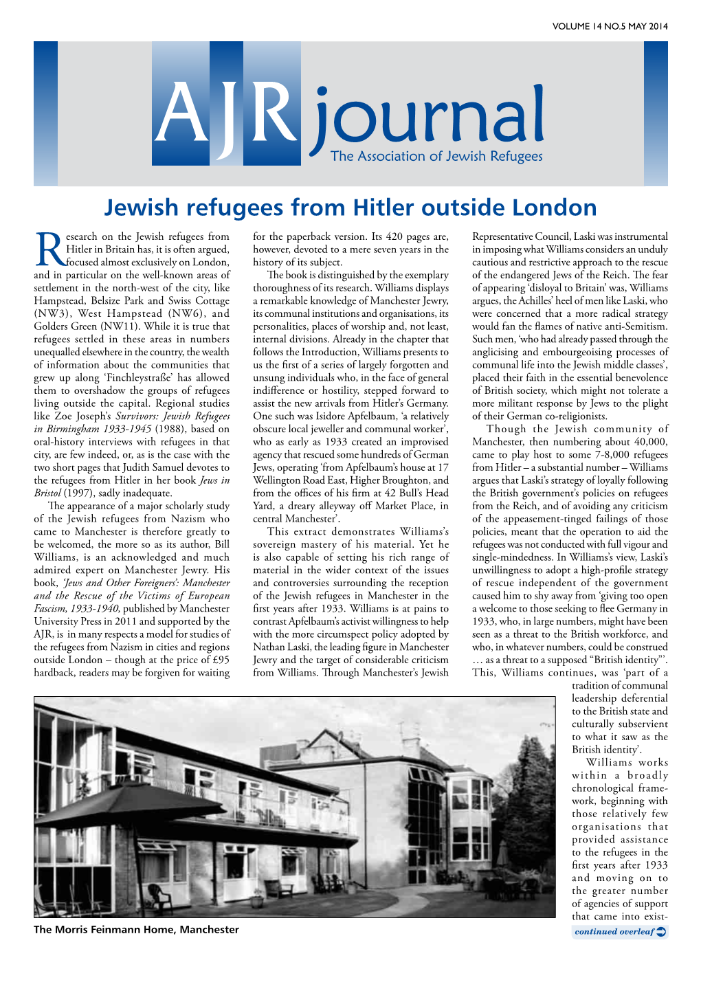 Jewish Refugees from Hitler Outside London