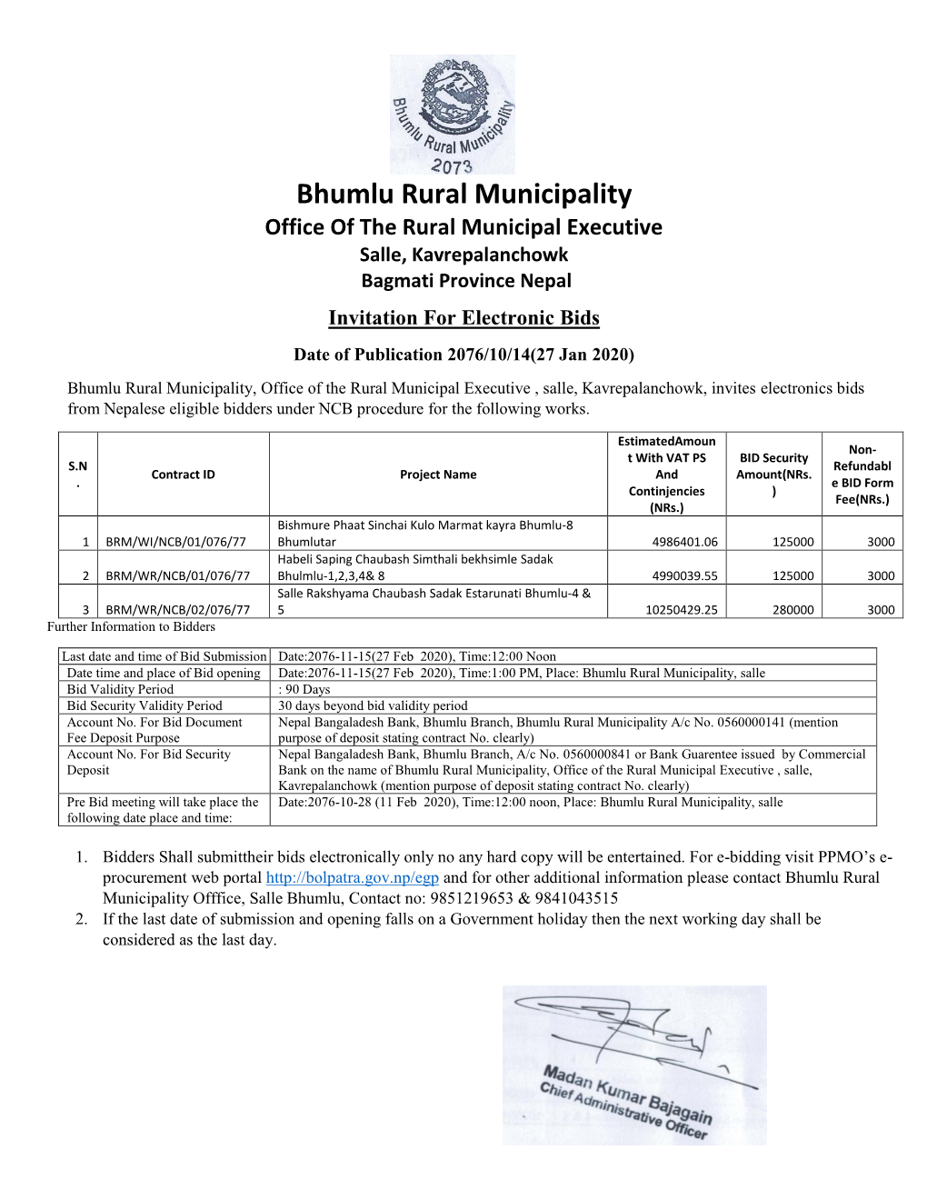 Bhumlu Rural Municipality