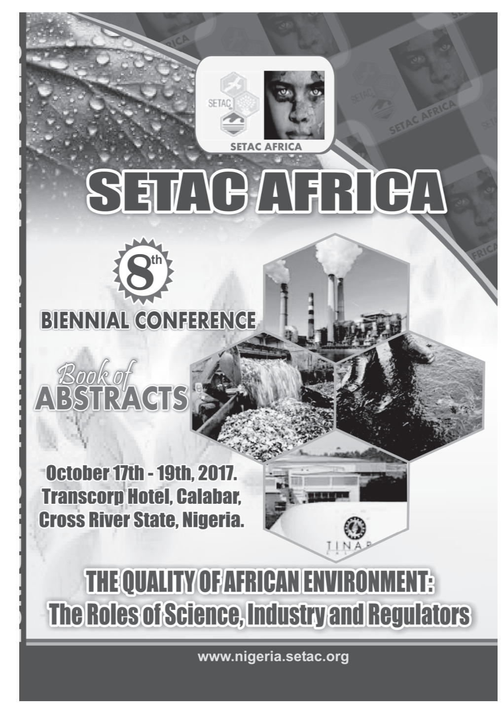 (SETAC). 8Th Biennial�Conference Transcorp�Hotel,�Calabar,�Cross�River State,�Nigeria