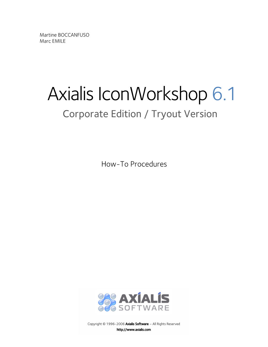 Axialis Iconworkshop 6.1
