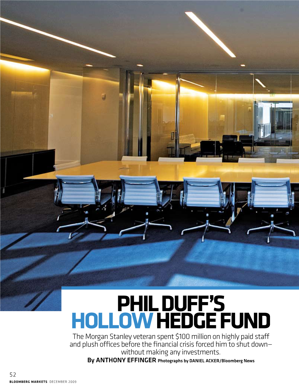 Phil Duff's Hollowhedge Fund