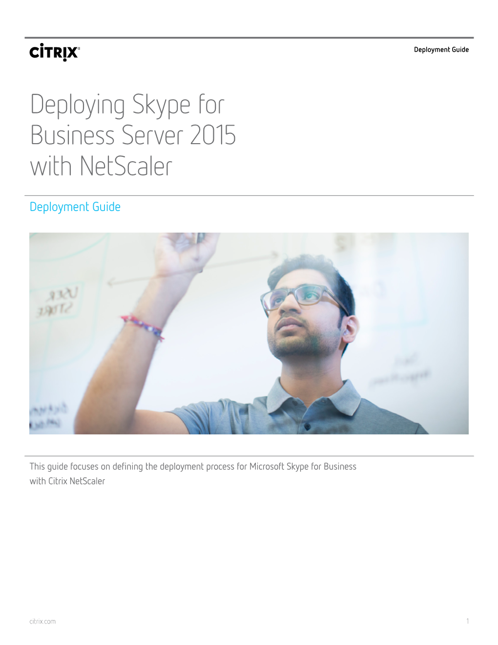 Deploying Skype for Business Server 2015 with Netscaler