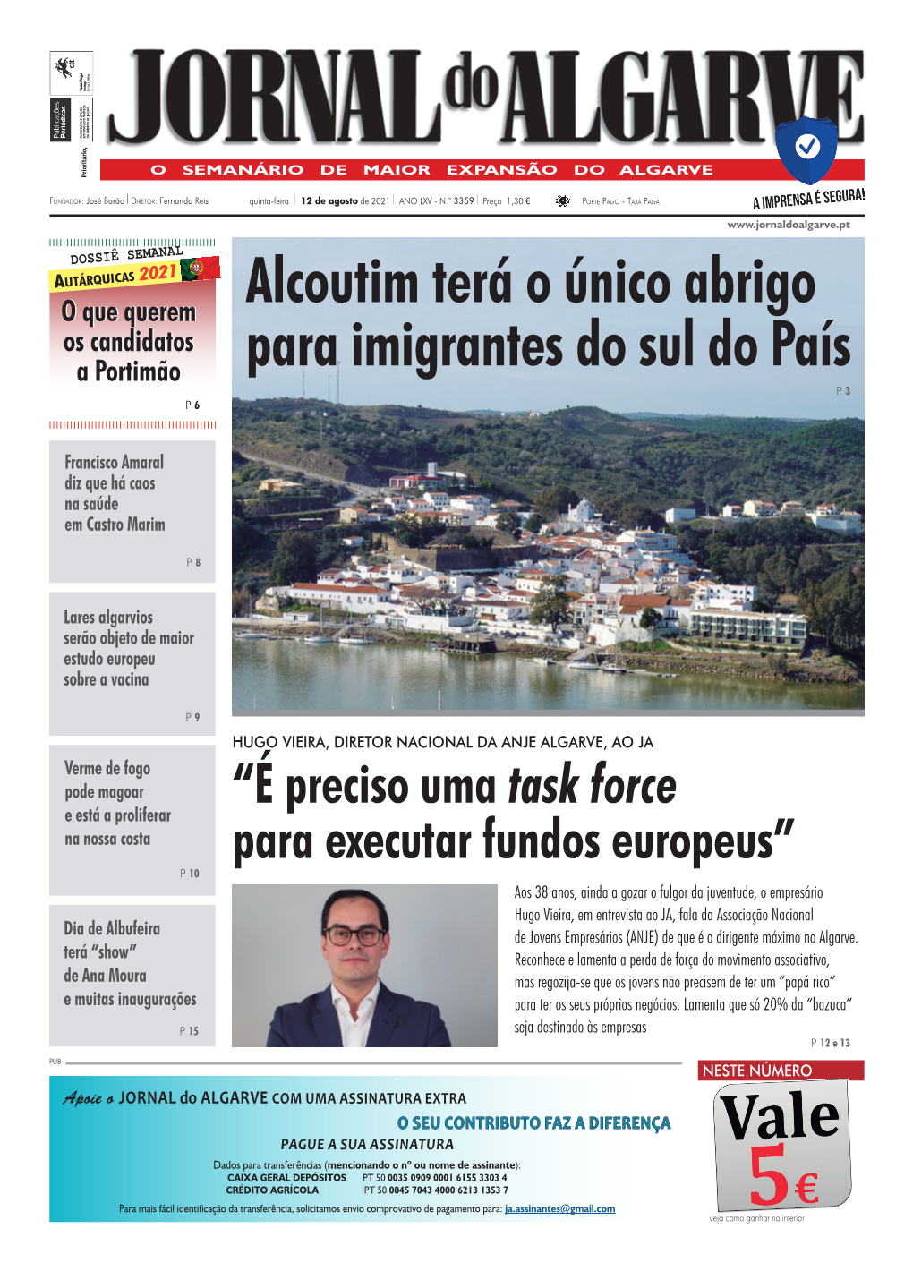 Alcoutim Terá O Único Abrigo Para Imigrantes Do Sul Do País