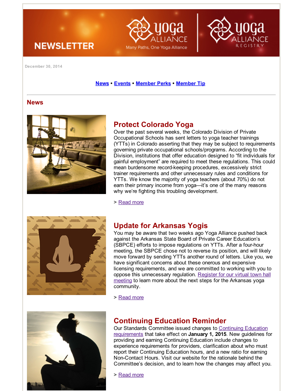 Protect Colorado Yoga Update for Arkansas Yogis Continuing