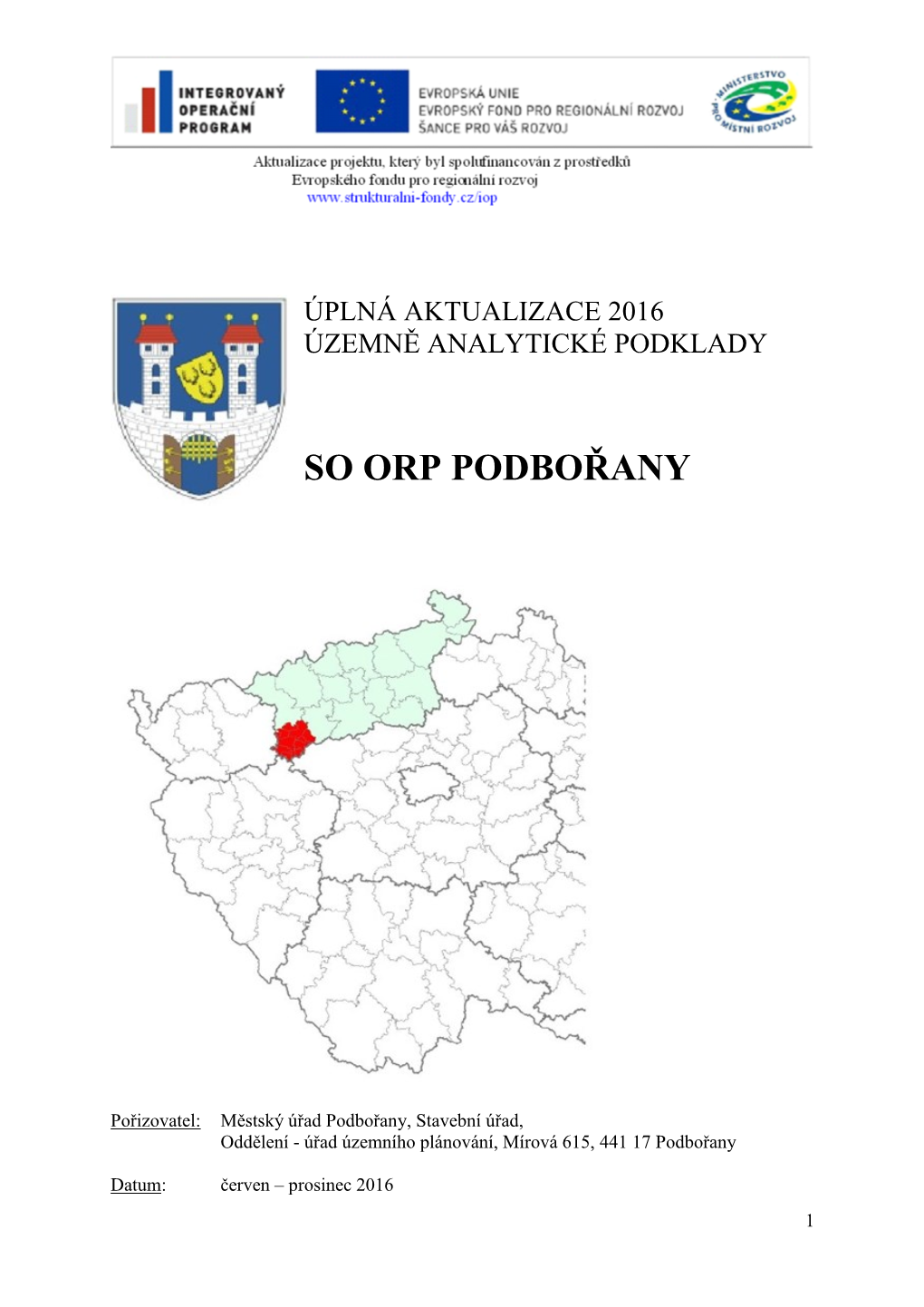 So Orp Podbořany