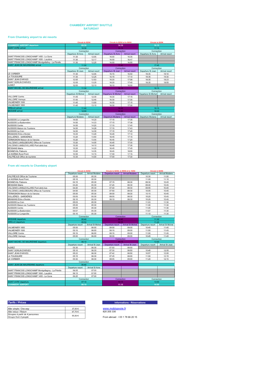 Horaires Navettes CHY Maurienne Avril.Xlsx