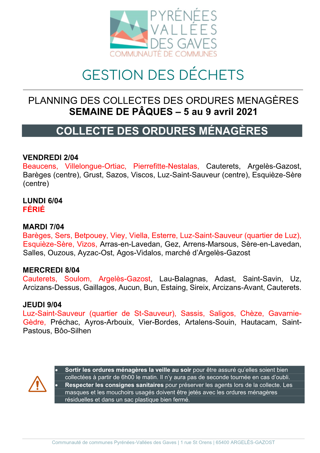 Gestion Des Déchets