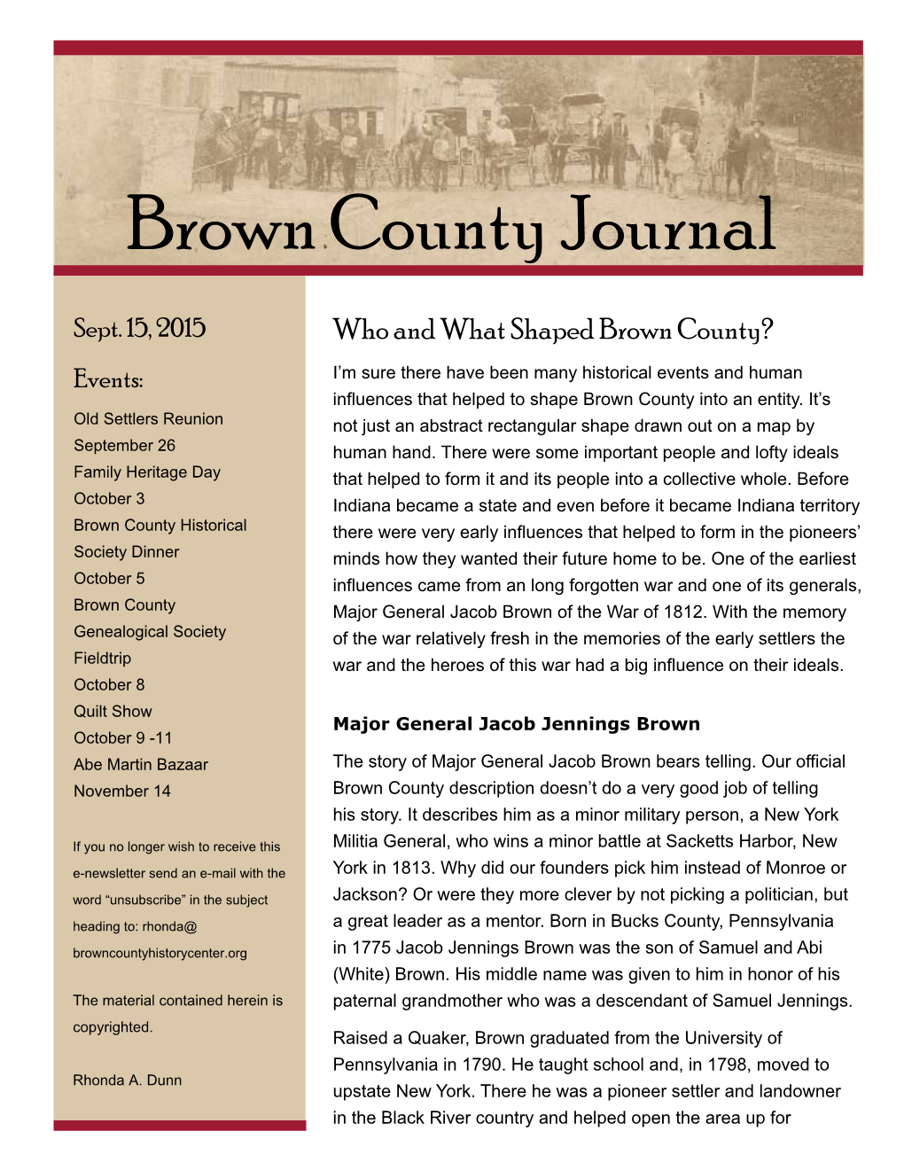 Brown County Journal