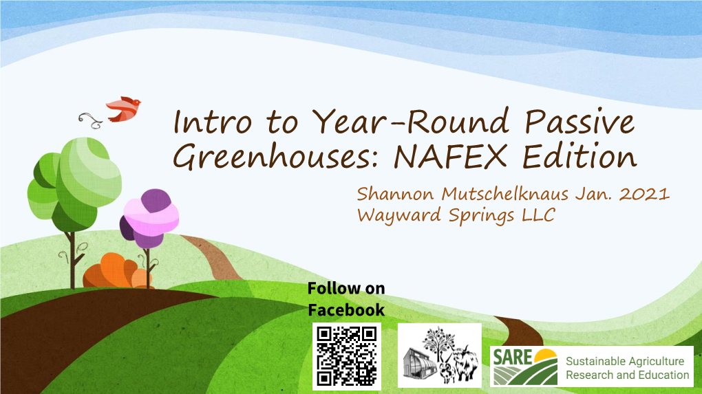 Intro to Northern Year-Round Passive Greenhouses